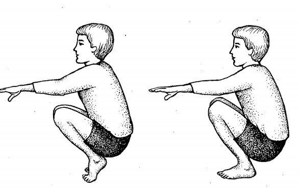 Упражнение для мышц ступней ног