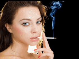 курение женщины